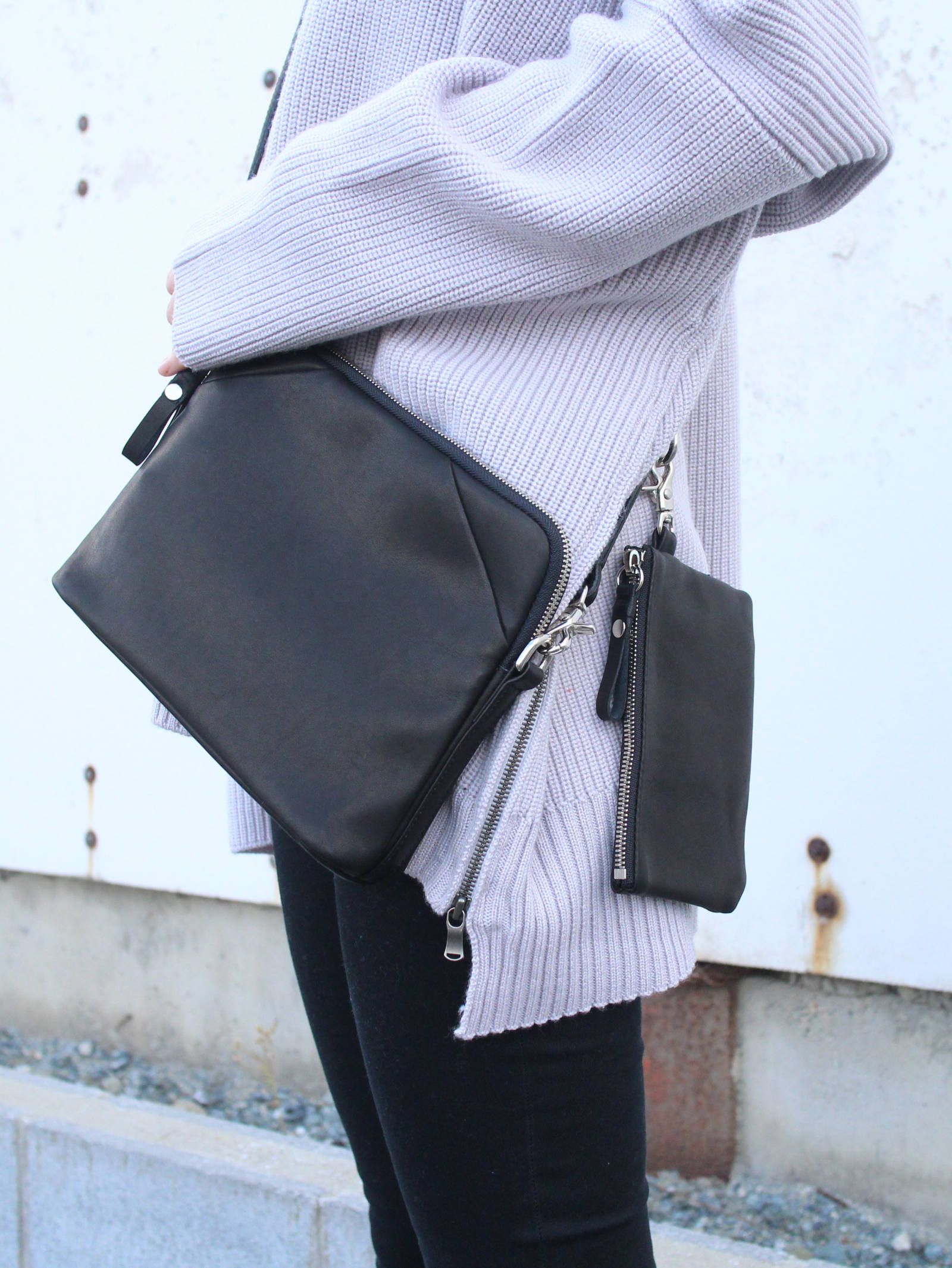 スウィッチショルダーバッグ - Switch shoulder - Black