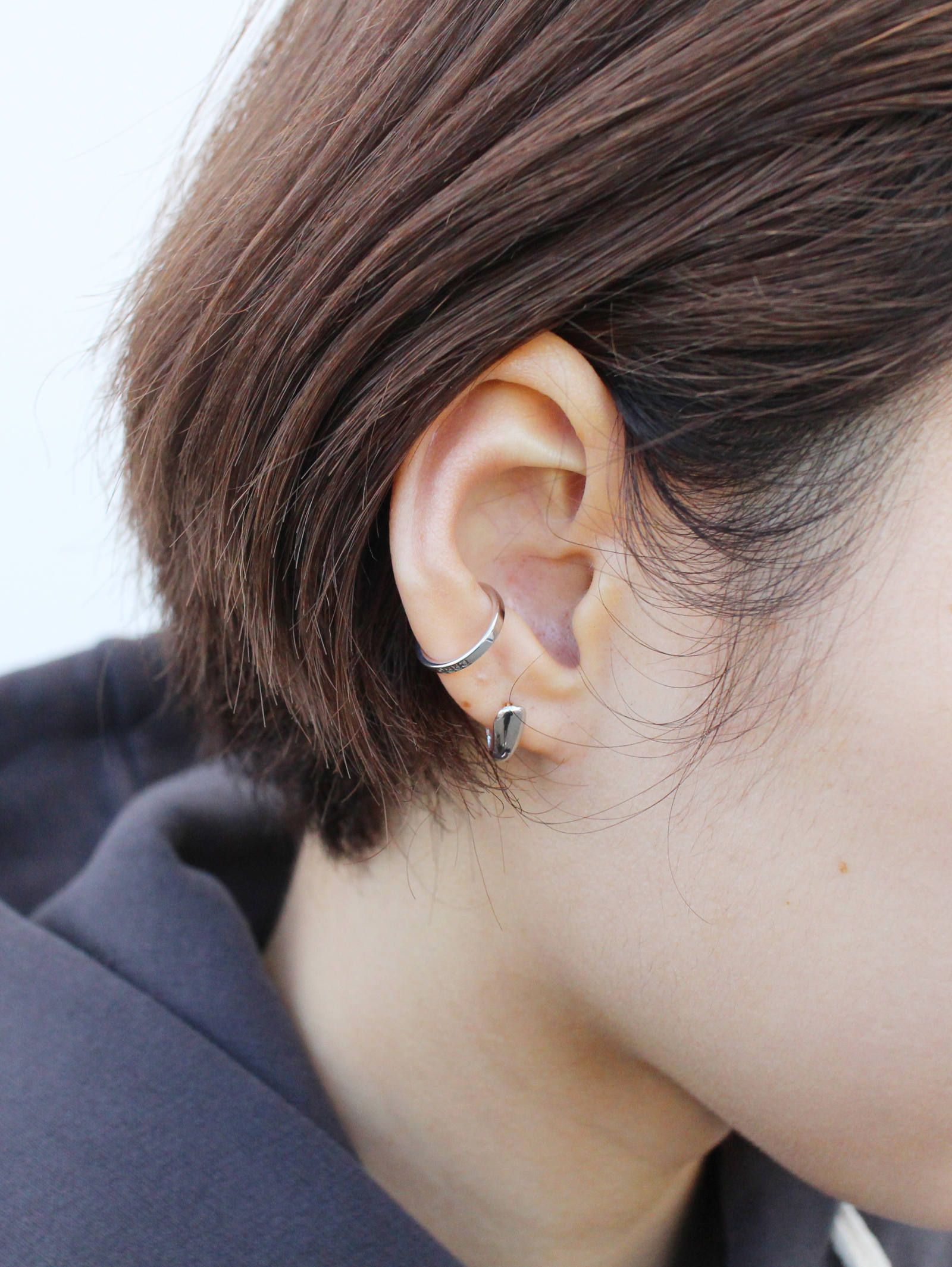 CAREERING - 【片耳用】イヤーカフ - EAR CUFF HEMI 103(SV) | ADDICT