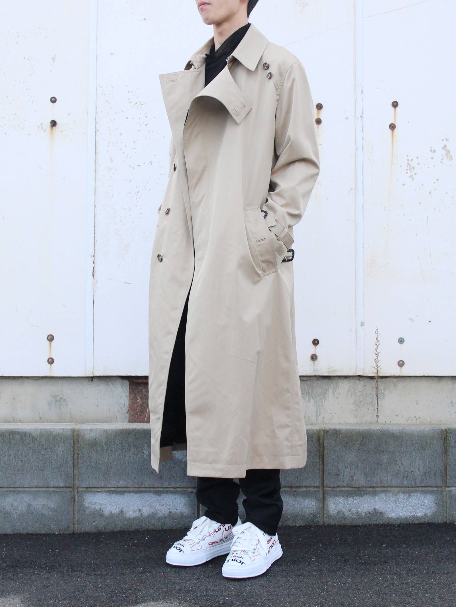 YUKI HASHIMOTO20ss CROSSOVER TRENCH COAT | tspea.org