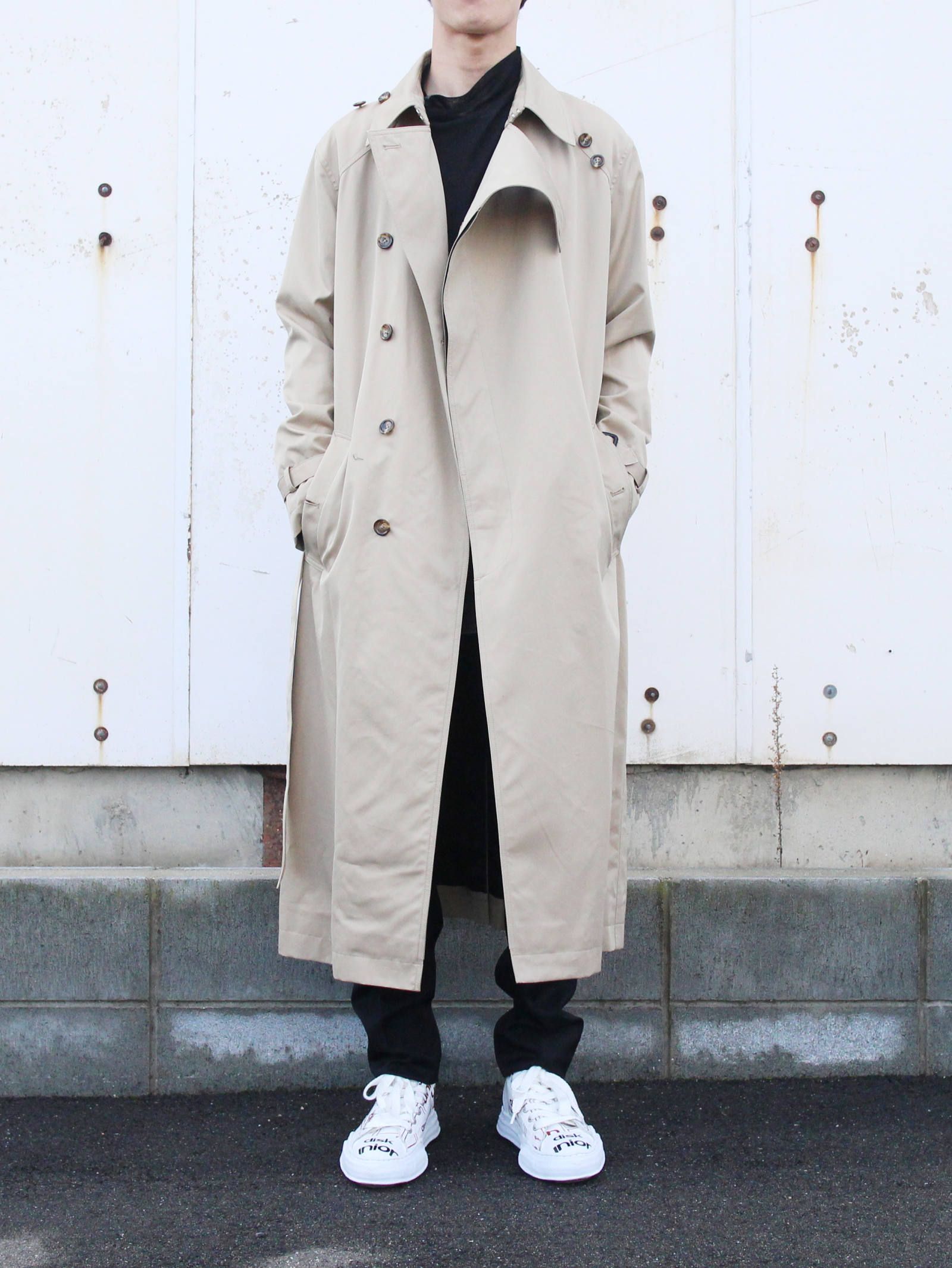 YUKI HASHIMOTO 20SS - CROSSOVER TRENCH COAT STYLE | ADDICT WEB SHOP