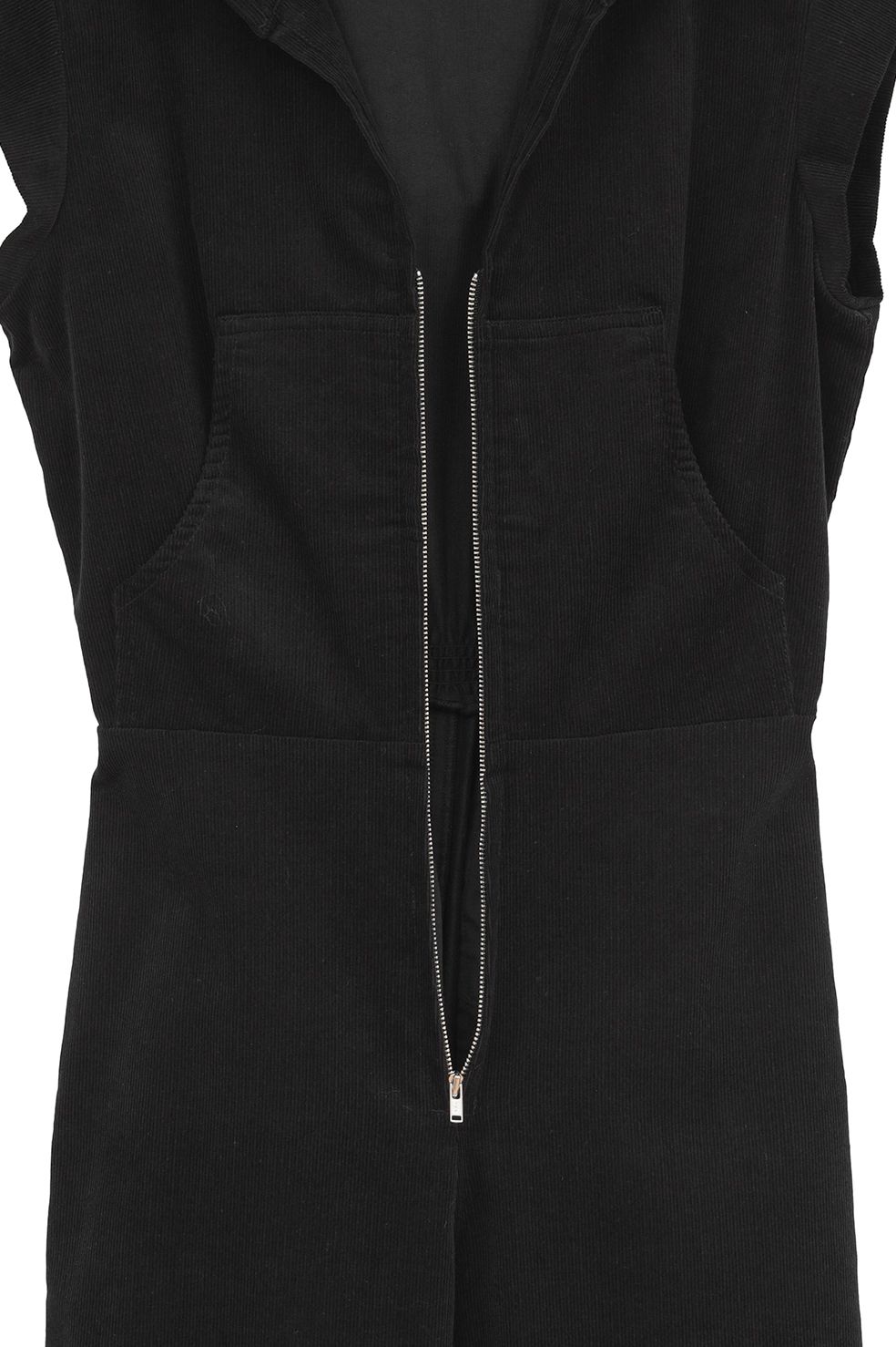 フード オールインワン - CORDUROY HOODED ALL IN ONE (BLACK)