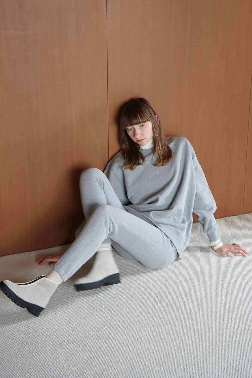 CLANE - スウェットトップス - C SWEAT TOPS - BLACK | ADDICT