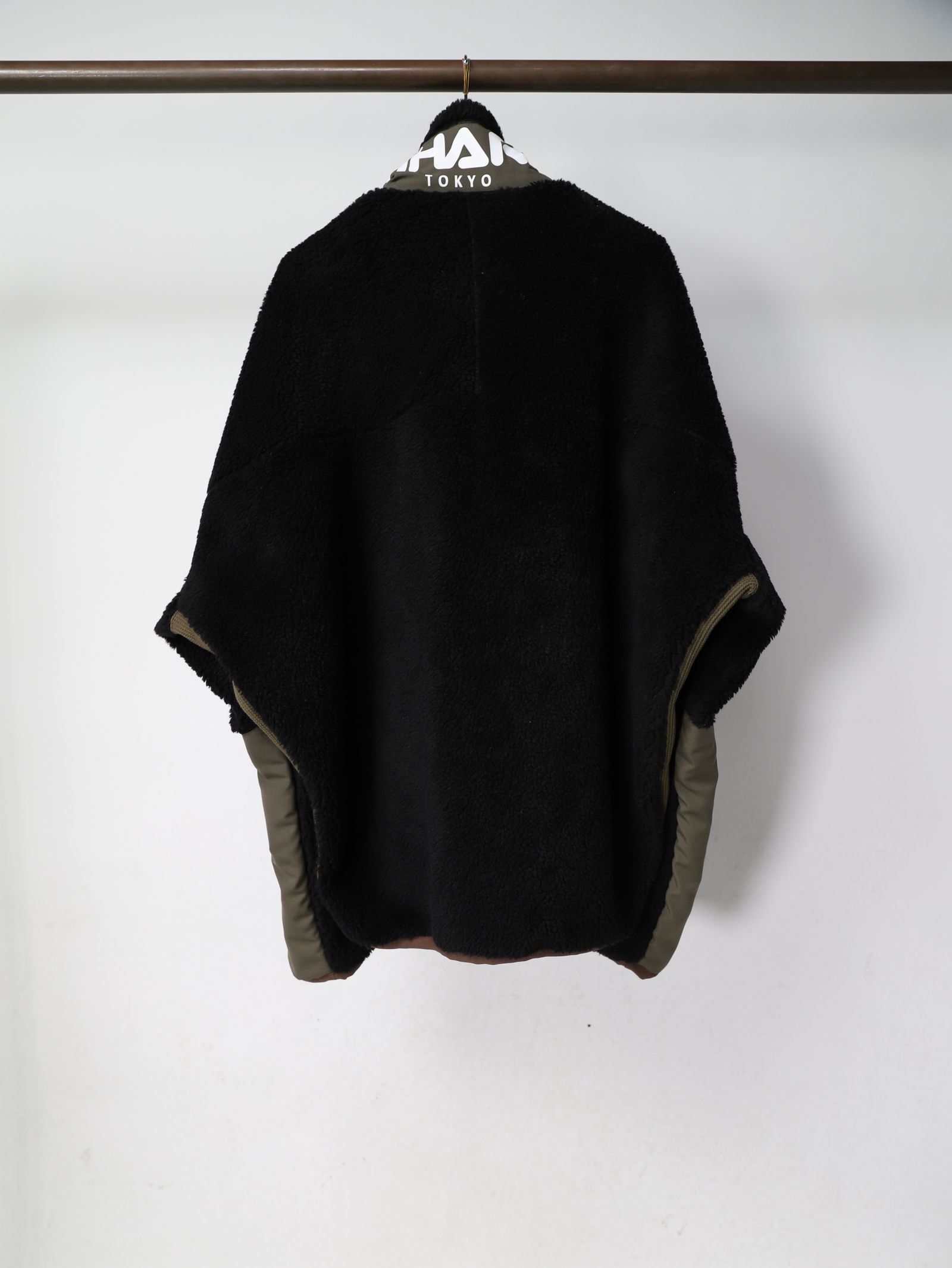 Wide Back Boa Blouson Black - ボアブルゾン