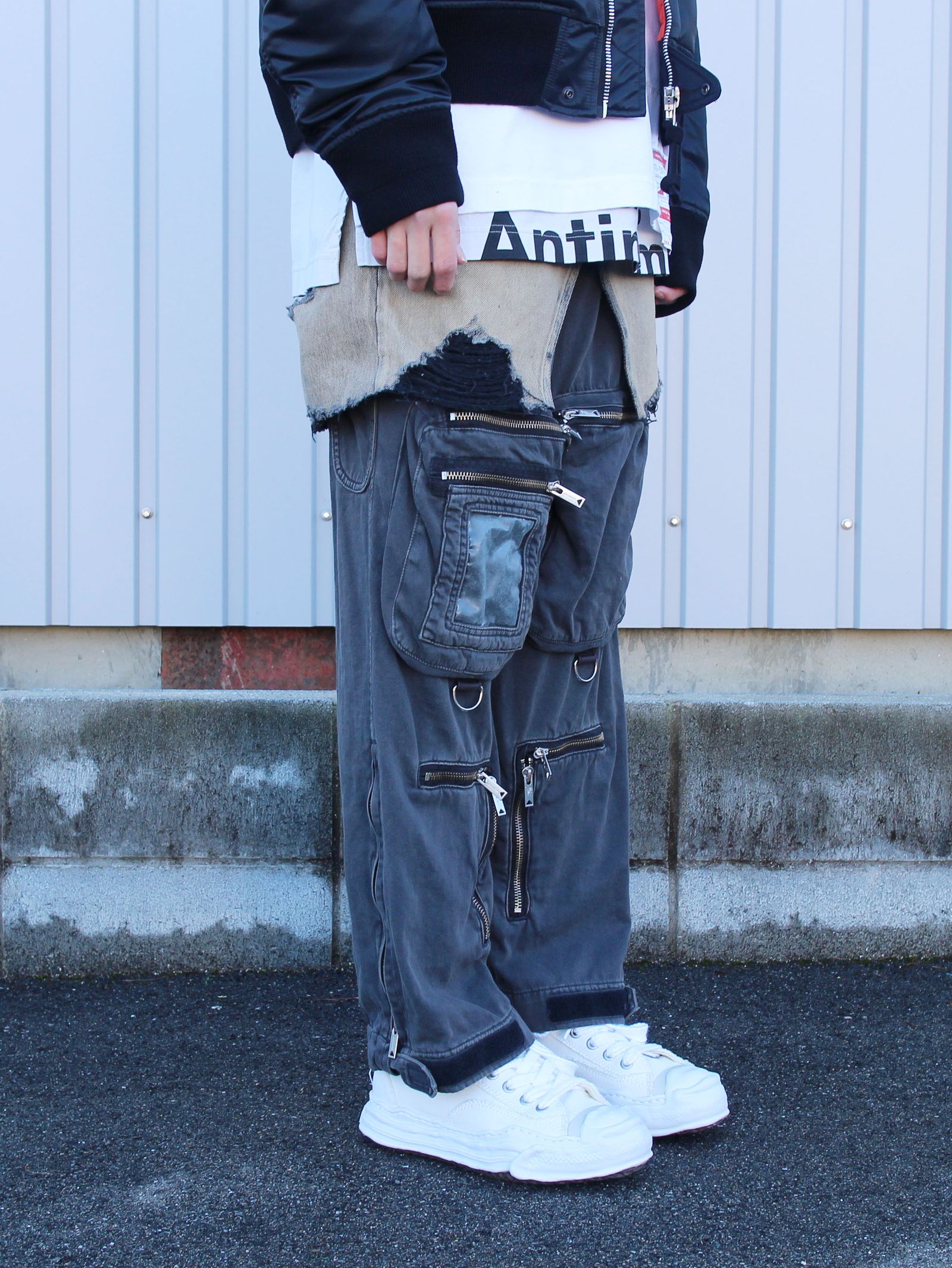 西日本産 CashRules Pocket Pants デニムパンツ パンツ LL 111