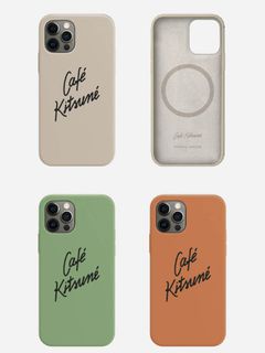 CAFÉ KITSUNE CASE FOR IPHONE 13PRO  CASE LATTE