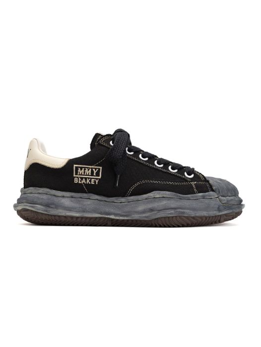 オリジナルソール スニーカー - "BLAKEY" OVER DYED OG Sole Canvas Low-top Sneake