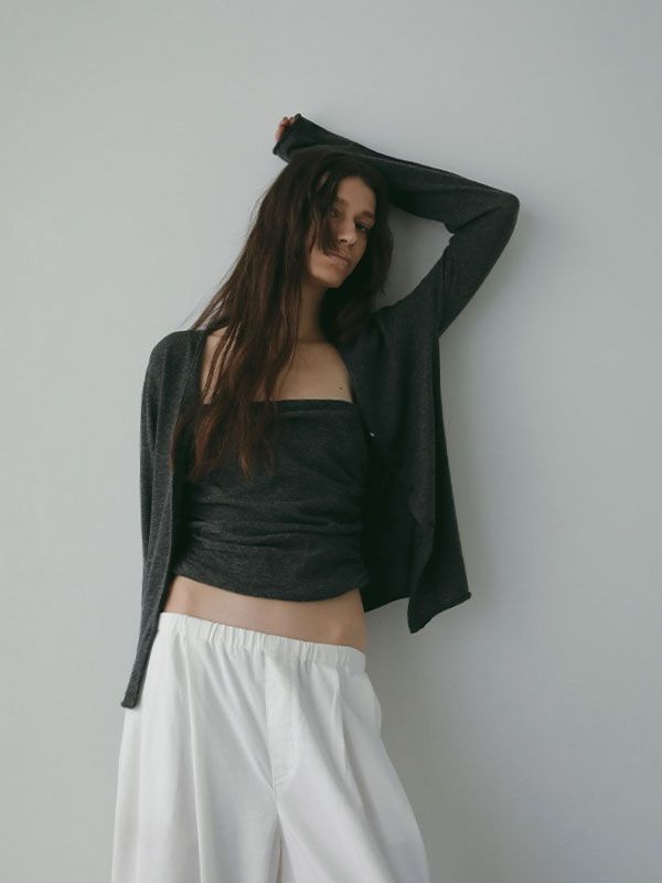 ハイゲージツインニット (GREY)