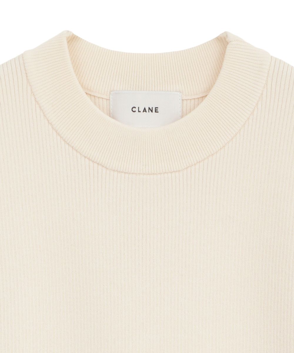 スクエアー スリーブ ニット トップス - SQUARE SLEEVE KNIT TOPS