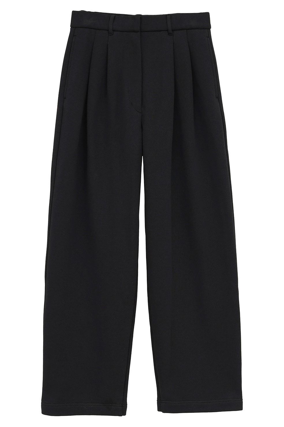 ツータック スウェットパンツ - TWO TUCK SWEAT PANTS (BLACK)