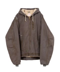 ボロ ダックブルゾン - BORO Duck Blouson - GREY 【トラヴィス・スコット着用】