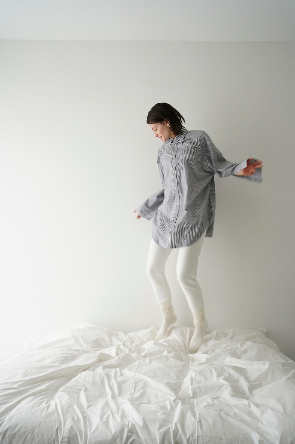 CLANE - ヒューズ シャツ - HUGE SHIRT - STRIPE | ADDICT WEB SHOP