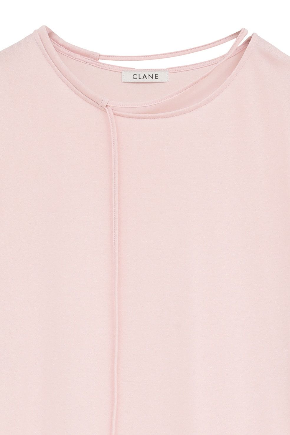 コードカットソー - DROOP THIN CODE SOFT TOPS (PINK)