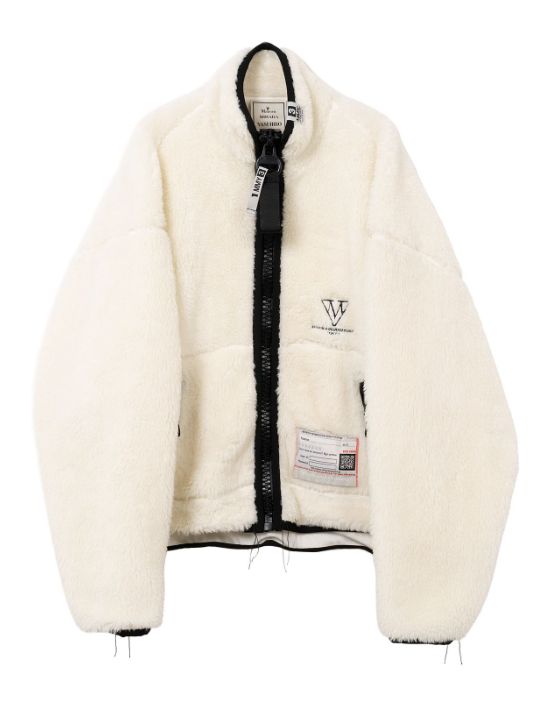 アマチュアソーンライクボアジャケット - Amateur Sewn Like Boa Jacket (WHITE)
