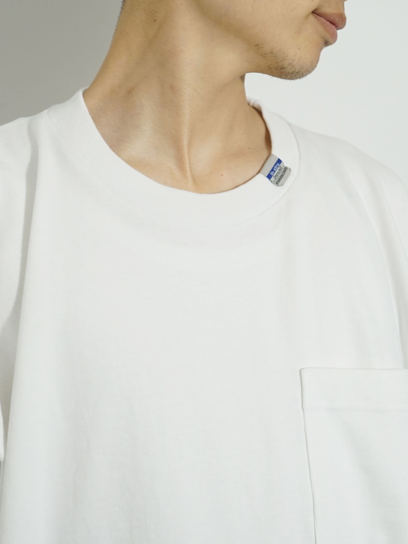 ヘビーウェイトジャージー ハーフスリーブTシャツ | Heavy Weight Jersey Half-sleeve T-shirt WHITE