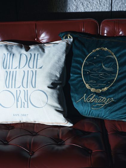 クッションカバー - CUSHION COVER / VELOUR GREEN