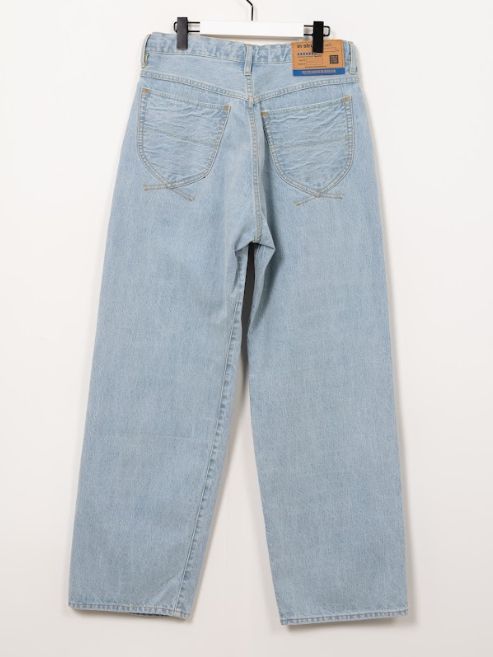 【in・stru(men-tal).】 ワイドデニムパンツ ユニセックス - INDIGO