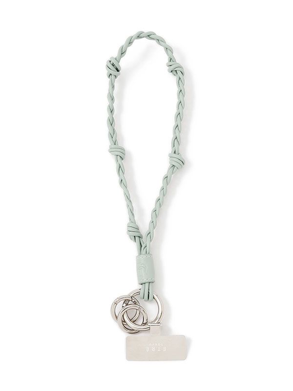 レザーコードショートマルチストラップ (BLUE)