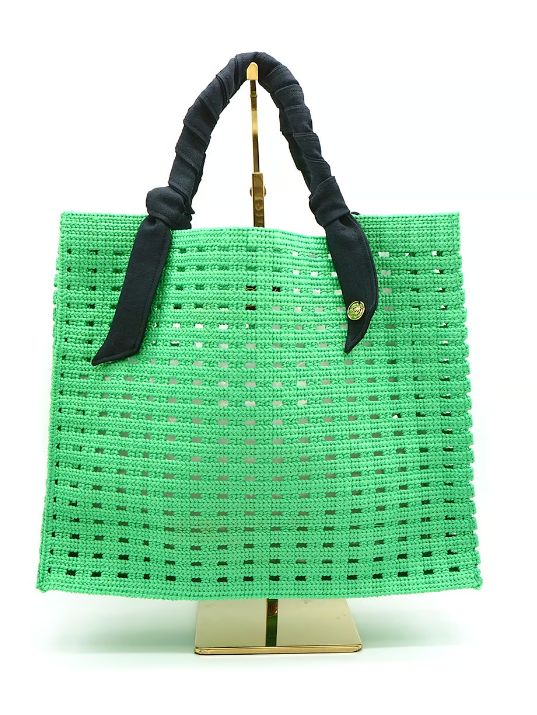 格子 バッグ - 24SBG09 - GREEN