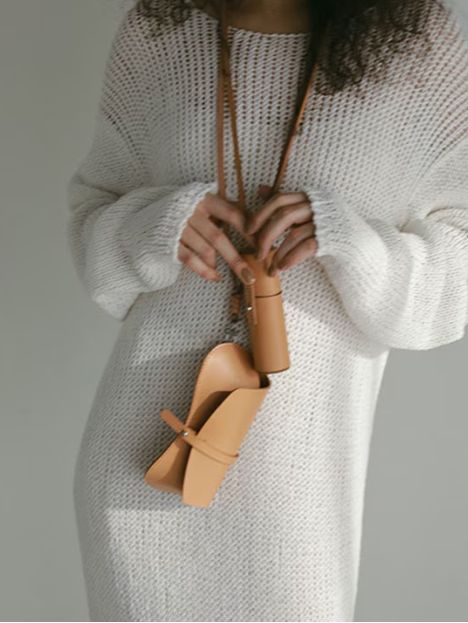 【3色展開】 タンドレザー リップケース