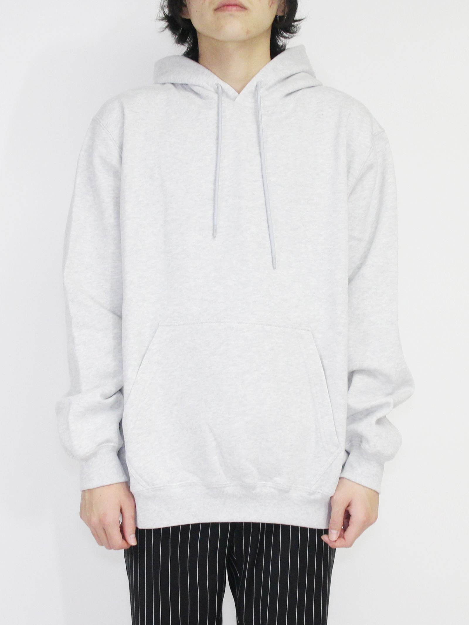ロゴ フーディ - FELPA CON CAPPUCCIO LOGATO MSGM - GREY
