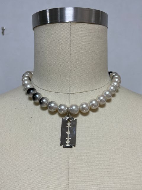 ネックレス - CCRYSTAL BLOOD NECKLACE LARGE -  COLLABORATION WITH MALCOLM GUERRE