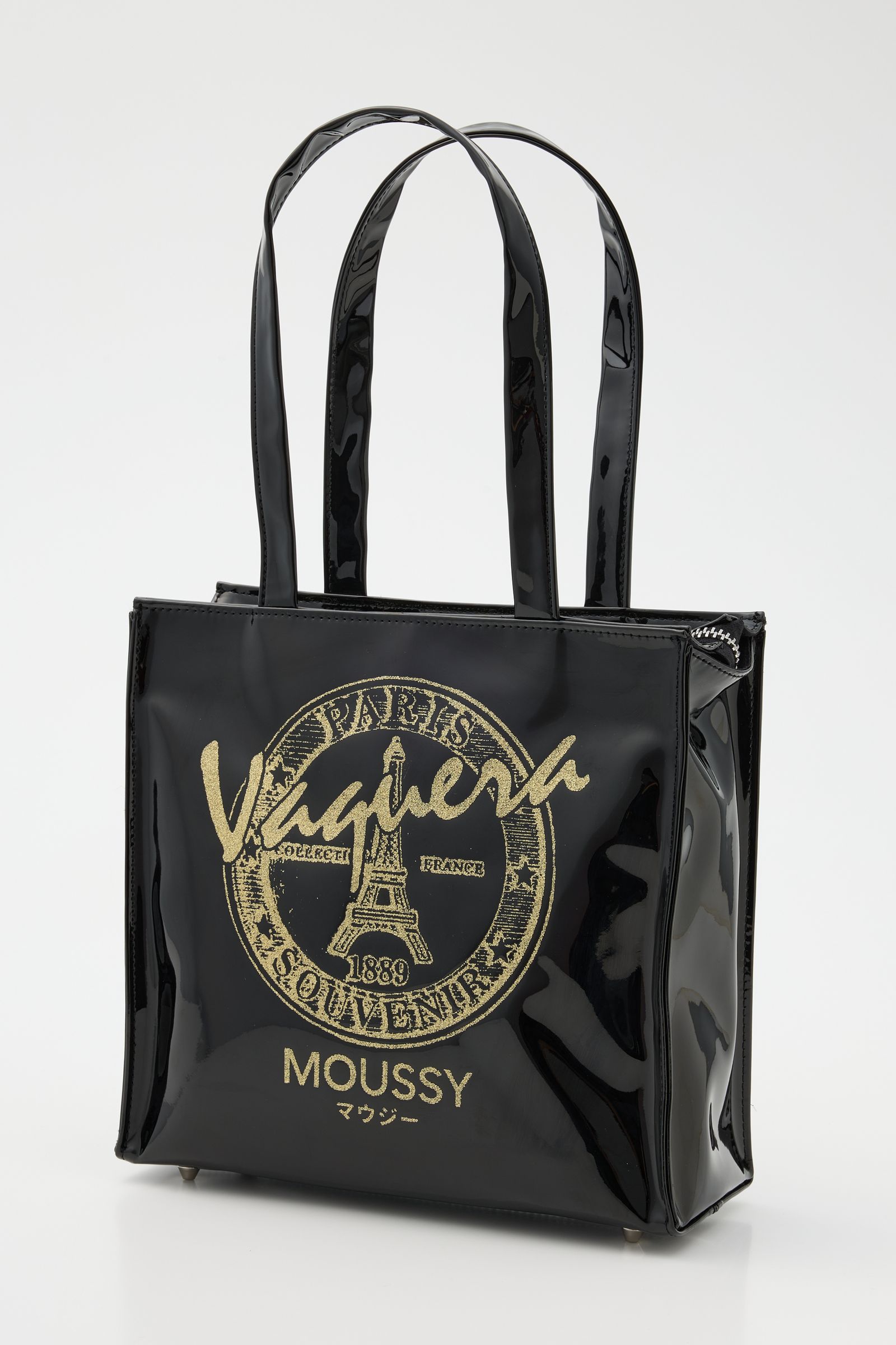 PVC トートバッグ "ミニ” |  VQ MINI SHOPPING BAG (BLACK)
