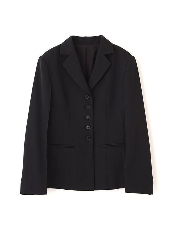 SANTEウエストシェイプテーラージャケット (BLACK)