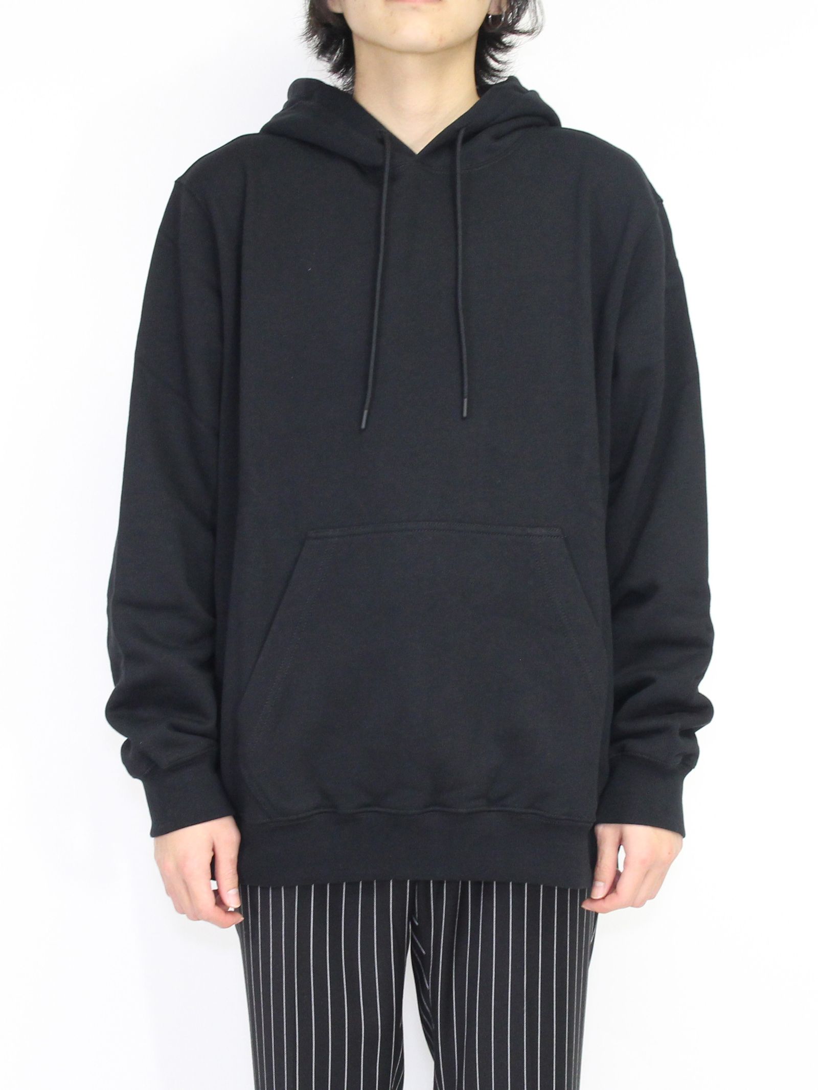 ロゴ フーディ - FELPA CON CAPPUCCIO LOGATO MSGM - BLACK