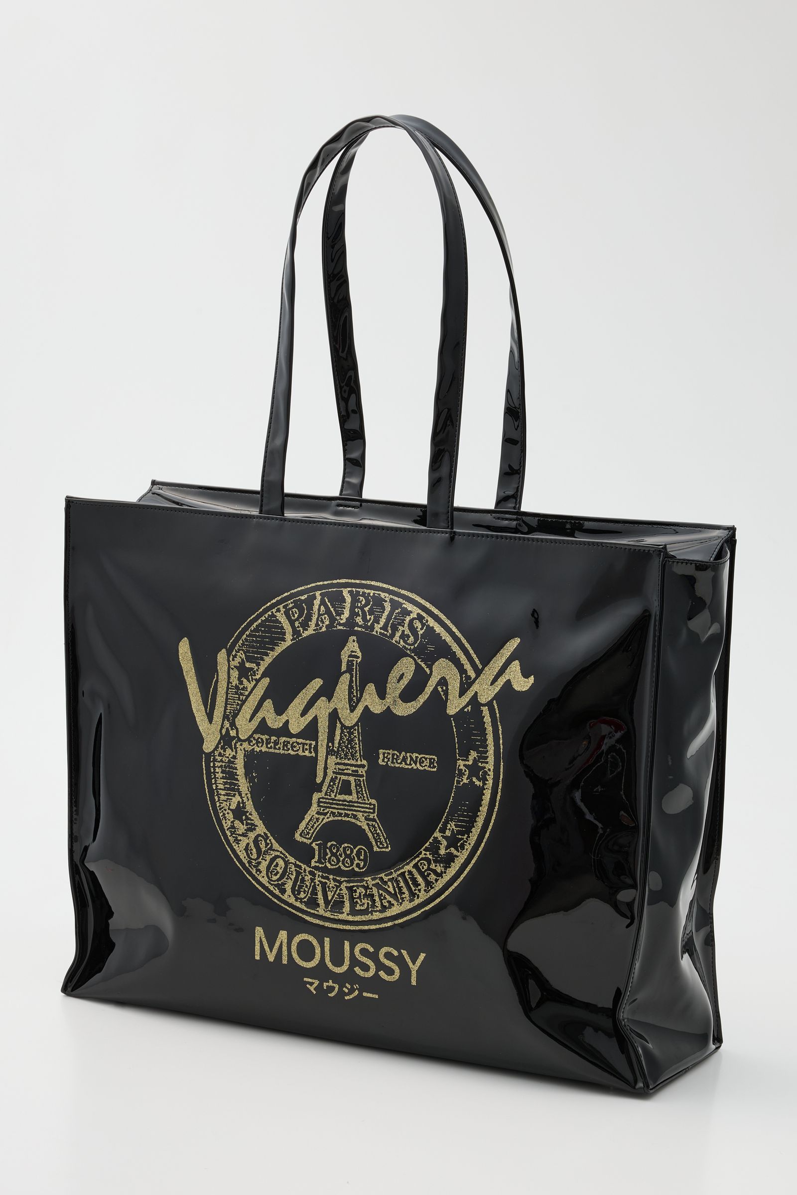 PVC トートバッグ "ラージ" |  VQ  LARGE BAG (BLACK)