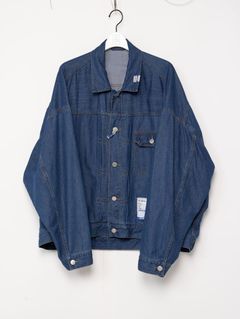 春に着たい、ミハラヤスヒロのオーバーサイズデニムセットアップ。