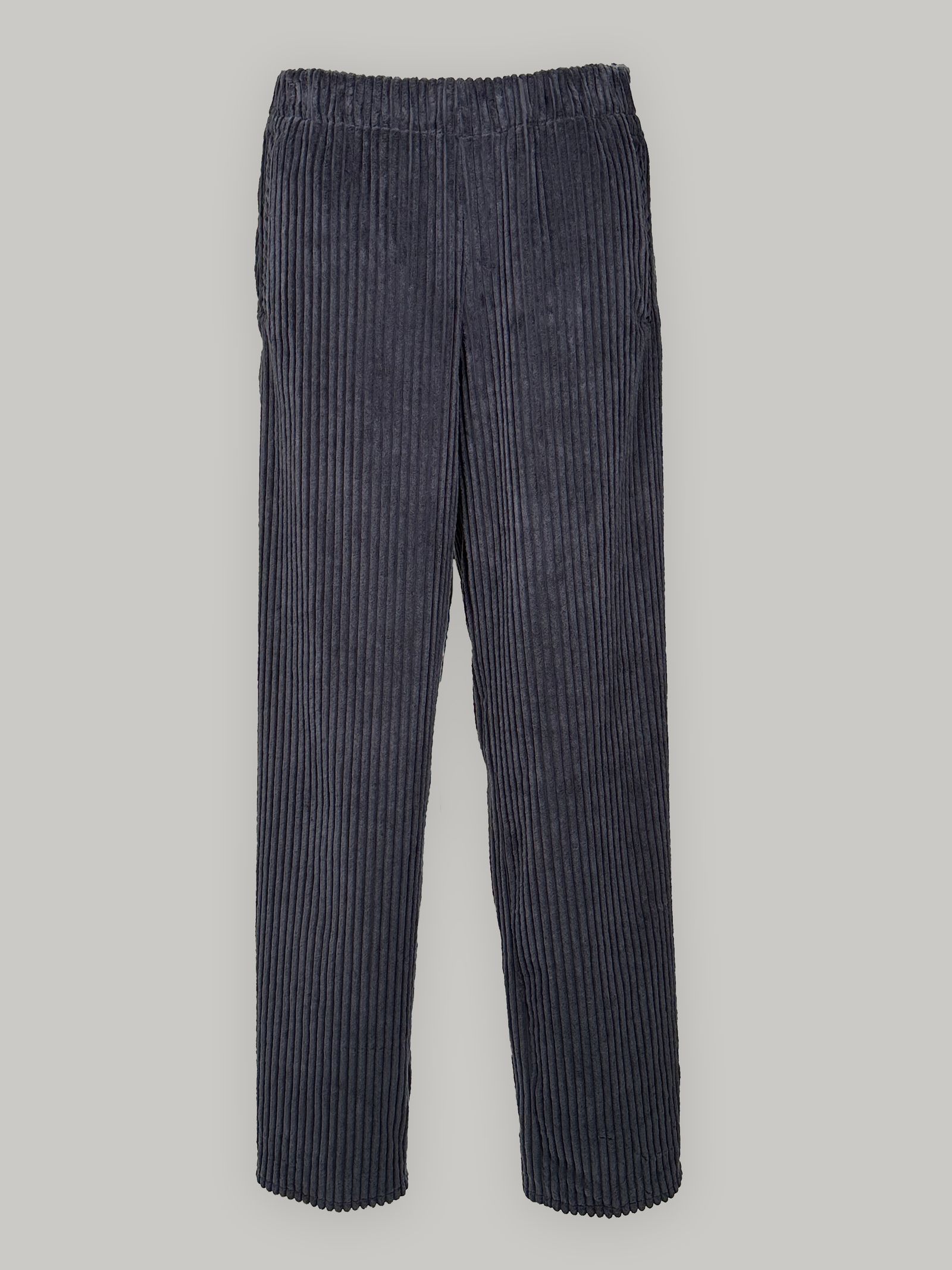 コーデュロイ スラックス -  DRAWSTRING TROUSER IN COTTON CORDUROY