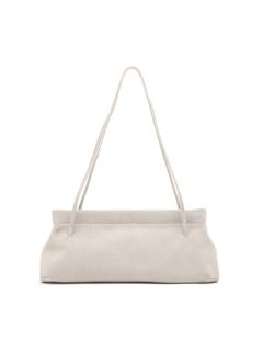 ナローショルダースウェードミニバッグ （LIGHT GREY)