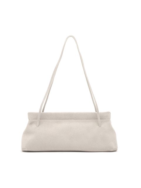 ナローショルダースウェードミニバッグ （LIGHT GREY)