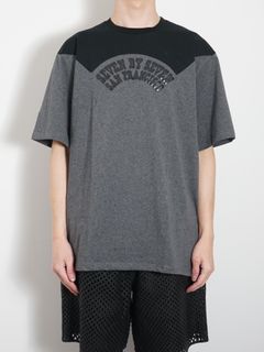 カレッジTシャツ - BLACK - WESTERN YOKE PRINT TEE