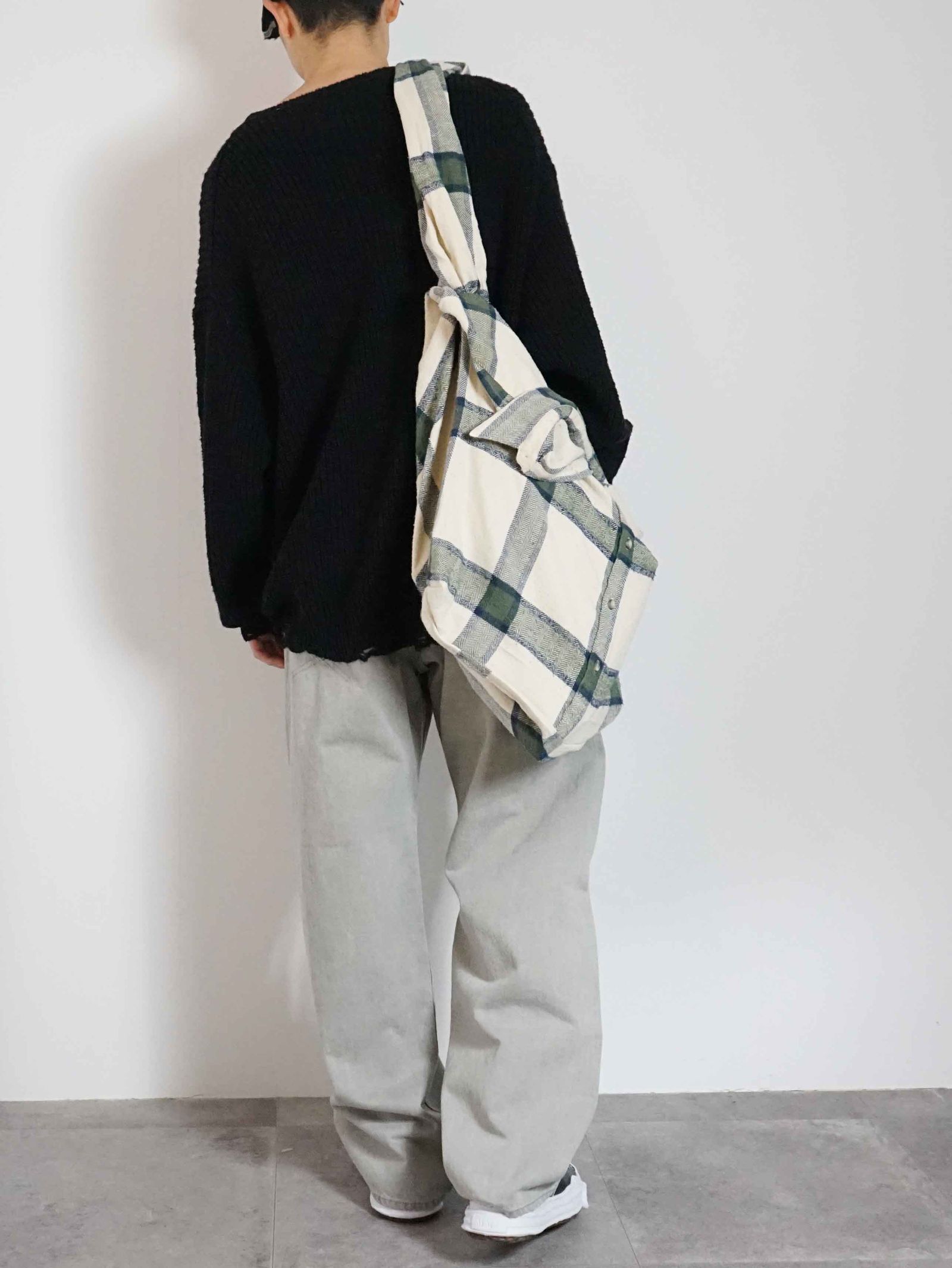 【25SS】 リワーク シャツ バッグ - REWORK SHIRT BAG - F