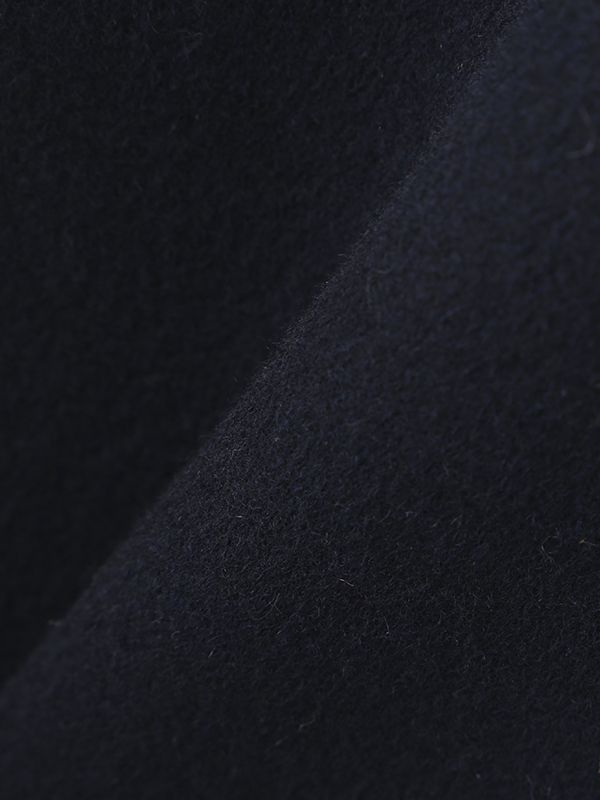 リバーストールロングコート - NAVY