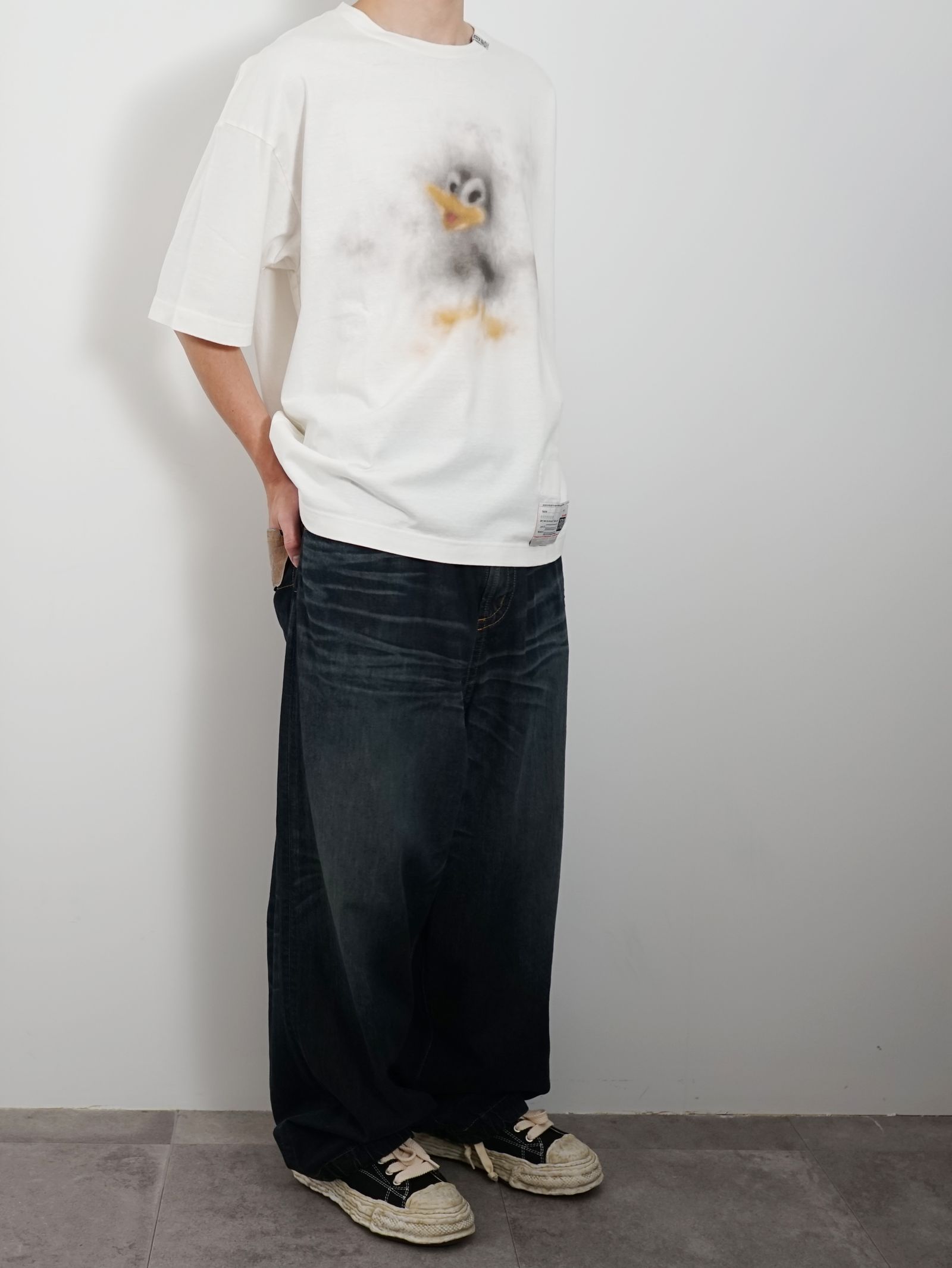 Maison MIHARA YASUHIRO - ダックプリントTシャツ - DDuck Maison MIHARA YASUHIRO - ダックプリントTシャツ - DDuck