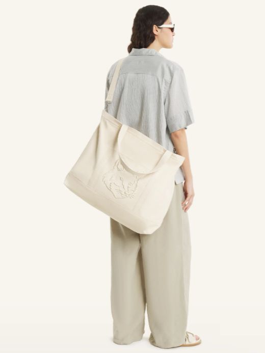 フォックスヘッド XL トートバッグ (macadamia)