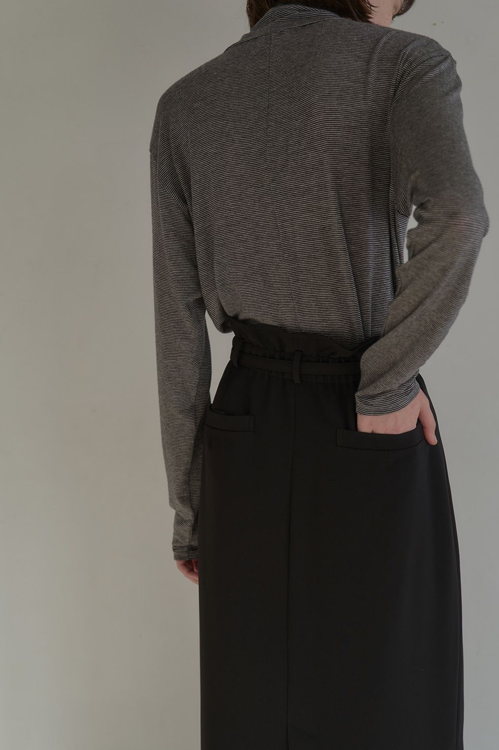 Ca/Si TURTLE CUT TOPS － カシミヤシルクカットソー