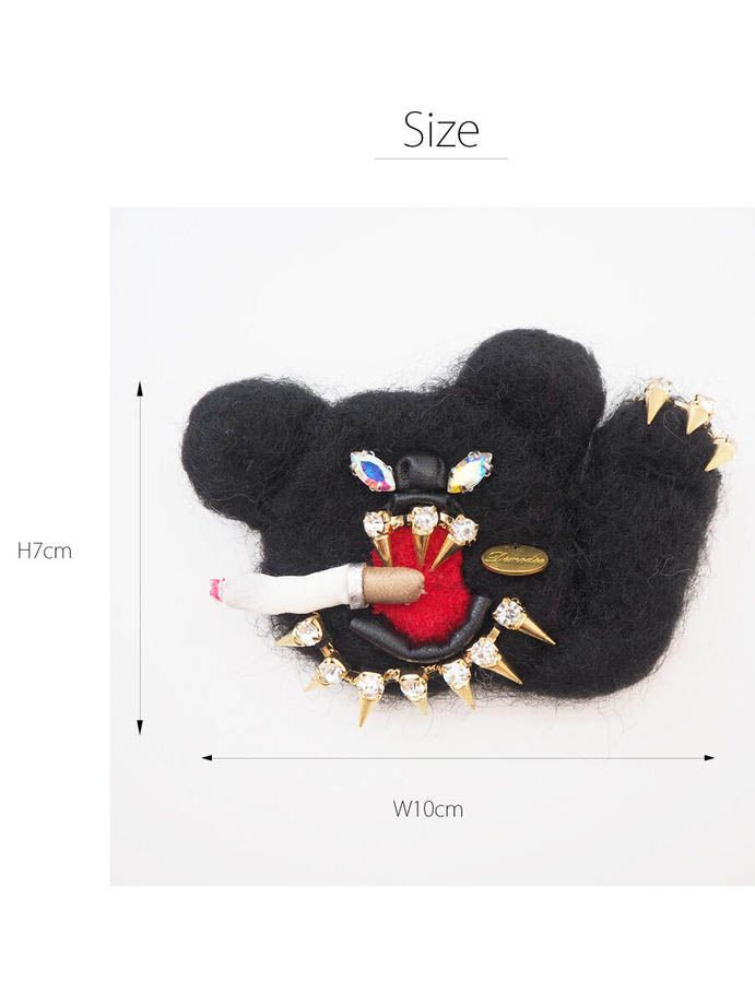ブローチ -  21ABR-BEAR-WARU