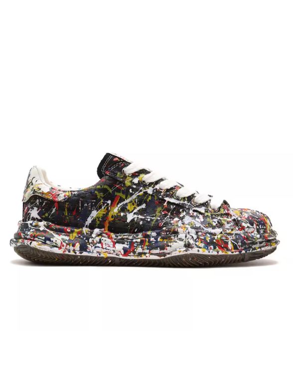 "BLAKEY" OG Sputtering Canvas Low-top Sneaker -  オリジナルソール ローカットスニーカ  (A14FW738)