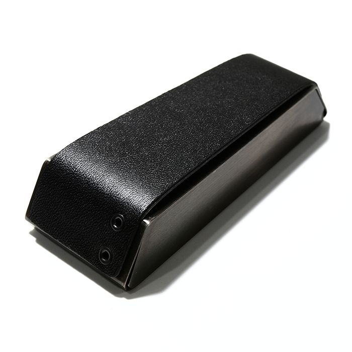 スイングキーケースレザーブラックアウト - SWING KEY CASE - LEATHER BLACK OUT