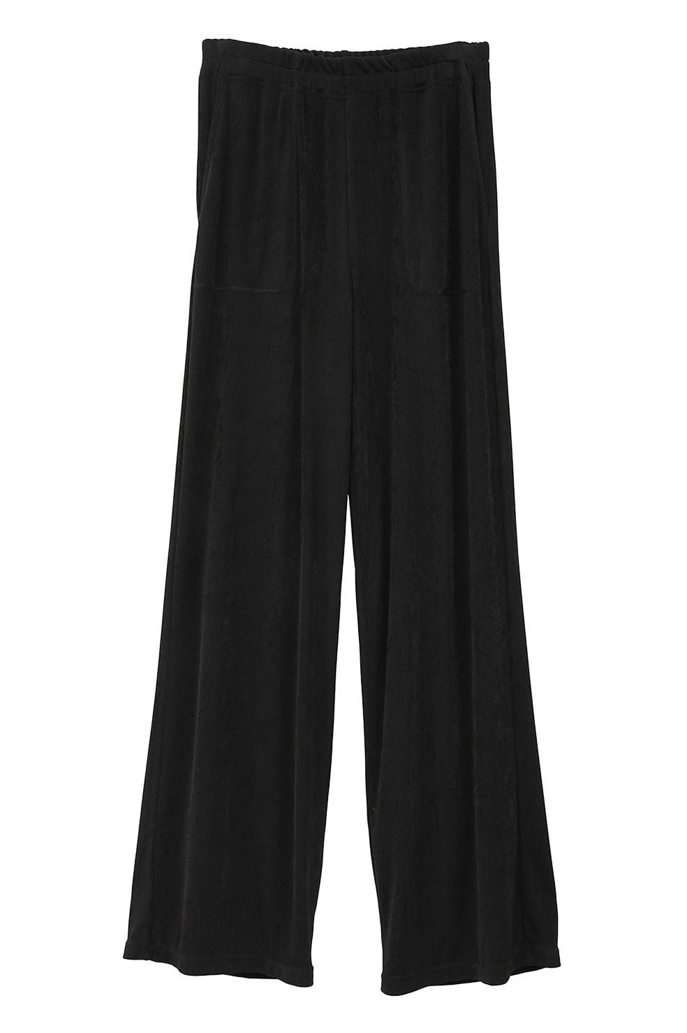 ジャージーパンツ - BRIGHT JERSEY PANTS (BLACK)