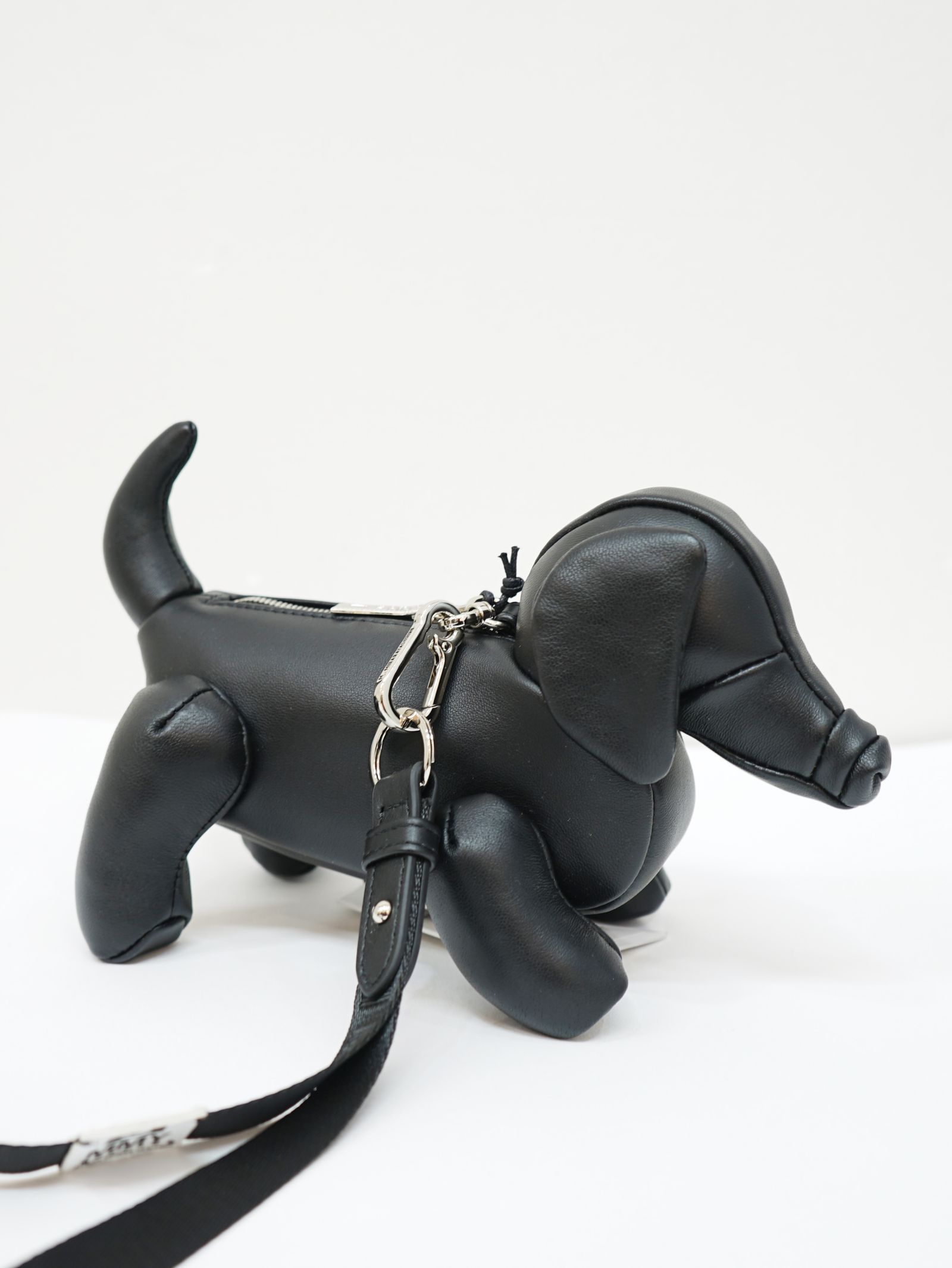 ドールバッグ (ミニダックスフンド） "DOLLS" DACHSHUND Mini Bag - BLACK