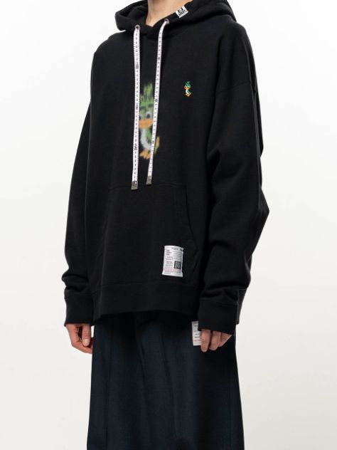 レオン プリント フーディー - Leon Printed Hoodie (BLACK)