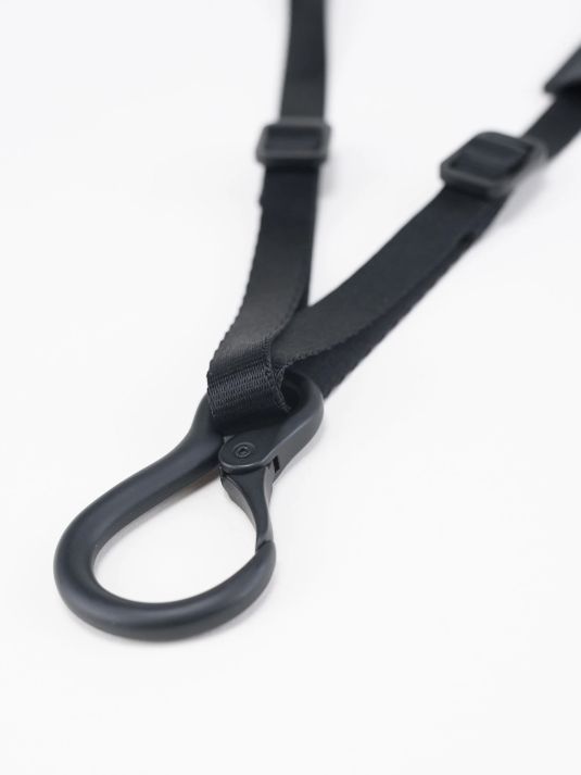 ストラップ付き カラビナ -  LANYARD PETITS BLACK