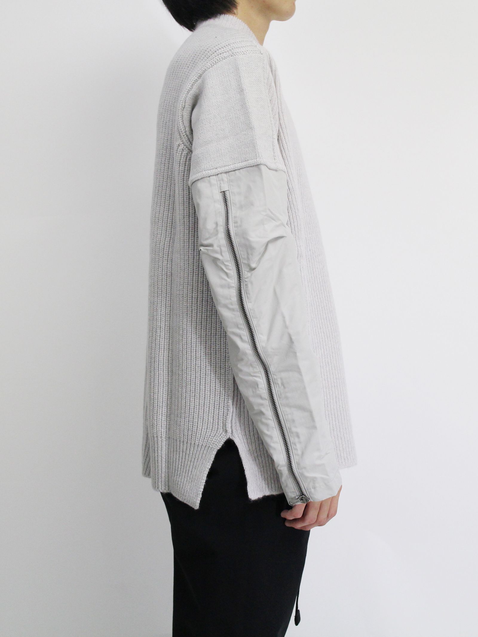 コンビネーションプルオーバー - L/GREY