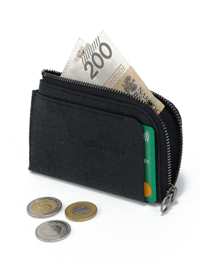 cote&ciel - Zippered Wallet Eco Leather - 財布 / ウォレット