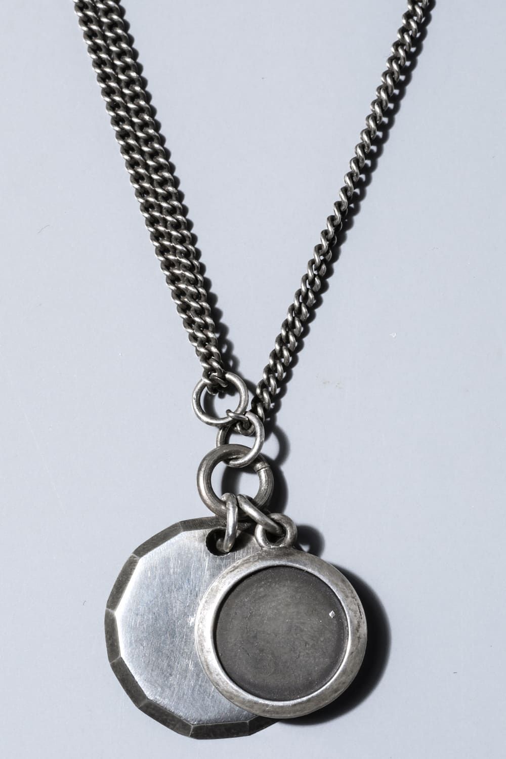 ファイン チェーン ネックレス ファセット - fine chain plate facettes - M3915
