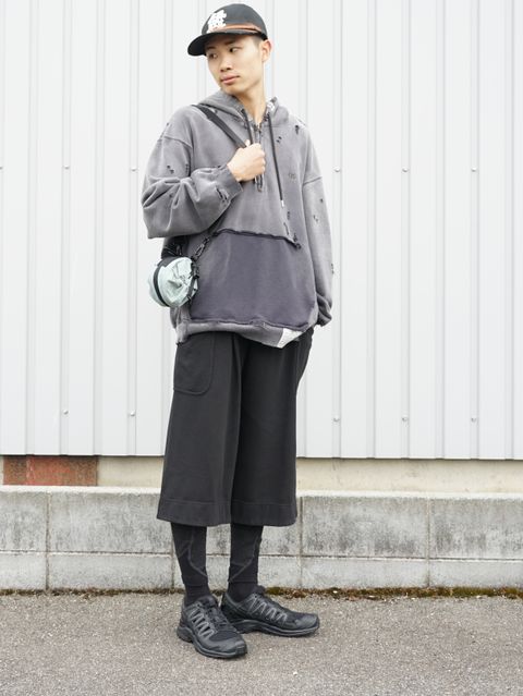 MMY×TVA | ゆるっと着たい、黒ベースの街コーデ